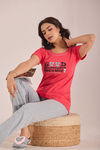Sweet Moon Knit Cotton Pyjama Set - Lightgrey Peach  — thumbnail 5